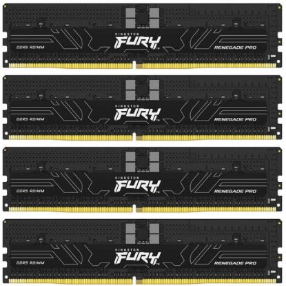 Obrázek KINGSTON DIMM DDR5 128 GB (Kit of 4) 5600MT/ s CL36 FURY Renegade Pro ECC Reg PnP