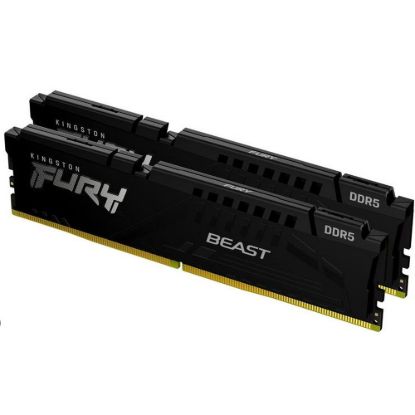 Obrázek KINGSTON DIMM DDR5 16 GB (Kit of 2) 5200MT/ s CL40 FURY Beast Černá