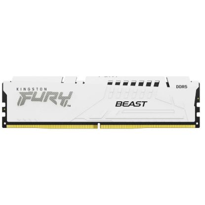Obrázek KINGSTON DIMM DDR5 16 GB 6800MT/ s CL34 ECC FURY Beast EXPO Bílá