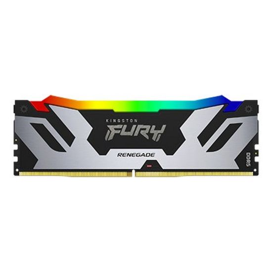 Obrázek KINGSTON DIMM DDR5 24 GB 8000MT/ s CL38 FURY Renegade RGB Silver