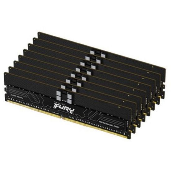 Obrázek KINGSTON DIMM DDR5 256 GB (Kit of 8) 5600MT/ s CL28 ECC 2Rx8 FURY Renegade Pro EXPO