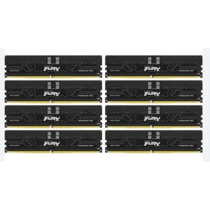 Obrázek KINGSTON DIMM DDR5 256 GB (Kit of 8) 5600MT/ s CL36 FURY Renegade Pro ECC Reg PnP