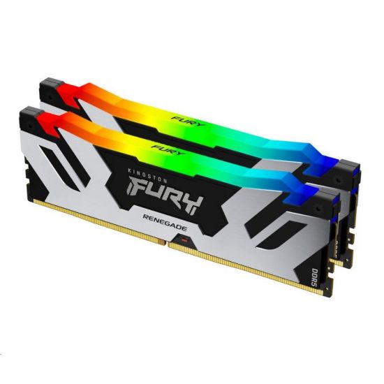 Obrázek KINGSTON DIMM DDR5 32 GB (Kit of 2) 6400MT/ s CL32 FURY Renegade RGB