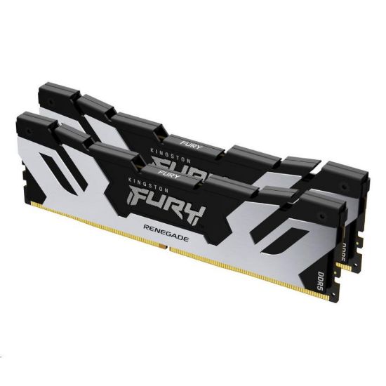 Obrázek KINGSTON DIMM DDR5 32 GB (Kit of 2) 6400MT/ s CL32 FURY Renegade Stříbrná