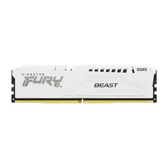 Obrázek KINGSTON DIMM DDR5 32 GB 5600MT/ s CL40 FURY Beast Bílá XMP