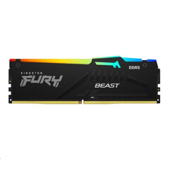 Obrázek KINGSTON DIMM DDR5 32 GB 6000MT/ s CL36 FURY Beast RGB EXPO