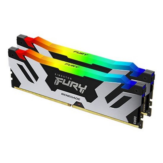 Obrázek KINGSTON DIMM DDR5 32 GB(Kit of 2) 7600MT/ s CL38 FURY Renegade RGB XMP