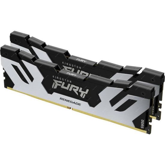 Obrázek KINGSTON DIMM DDR5 96 GB (Kit of 2) 6400MT/ s CL32 FURY Renegade Silver XMP