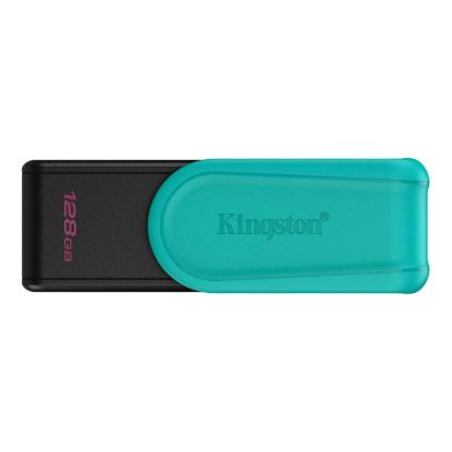 Obrázek Kingston Flash Disk 128 GB USB3.2 Gen 1 DataTraveler Exodia S (Black + Turquoise)