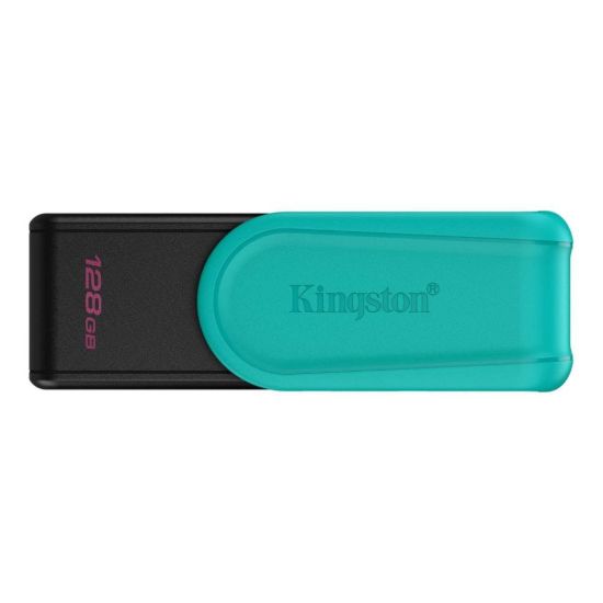 Obrázek Kingston Flash Disk 128 GB USB3.2 Gen 1 DataTraveler Exodia S (Black + Turquoise)