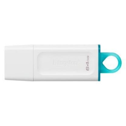 Obrázek Kingston Flash Disk 64 GB USB3.2 Gen 1 DataTraveler Exodia (White + Teal)