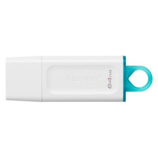 Obrázek Kingston Flash Disk 64 GB USB3.2 Gen 1 DataTraveler Exodia (White + Teal)