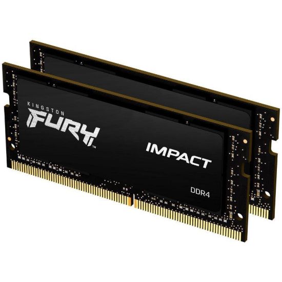 Obrázek KINGSTON SODIMM DDR4 64 GB (Kit of 2) 3200MT/ s CL20 FURY Impact