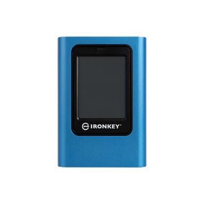 Obrázek Kingston SSD externí 4 TB (3840 GB) IronKey Vault Privacy 80, XTS- AES, 256- bit Šifrování