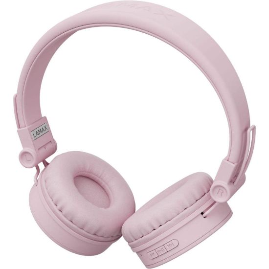 Obrázek LAMAX Beat Blaze2 náhlavní sluchátka, USB- C - růžová