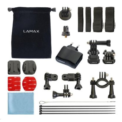Obrázek LAMAX Sada L - 15ks příslušenství pro akční kamery