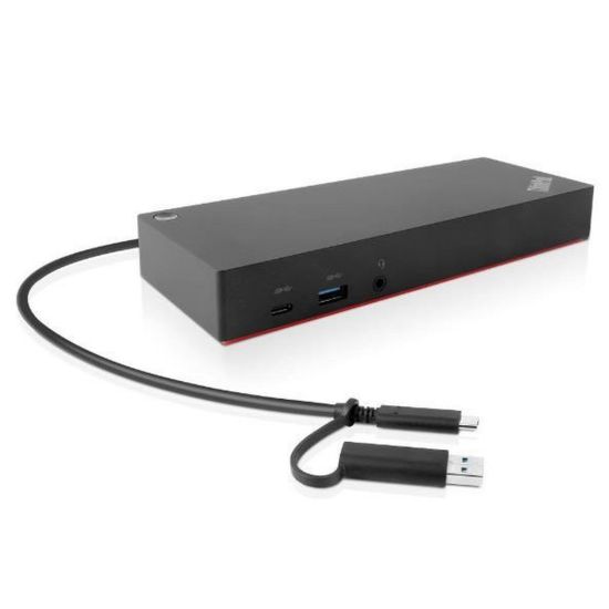 Obrázek LENOVO dokovací stanice ThinkPad Hybrid USB- C with USB- A Dock + 135 W zdroj 2018