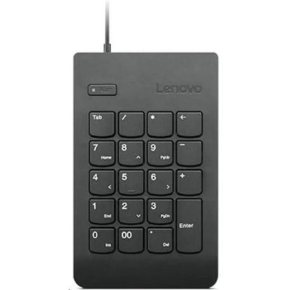 Obrázek LENOVO klávesnice drátová USB Numeric Keypad Gen II, černá