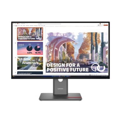 Obrázek LENOVO LCD P27QD- 40 - 27", ECO- IPS, 16: 9, 2560 x 1440, 120 Hz, 350cd/ m2, 1500: 1, 4 ms(GtG), HDMI, DP, DP out, DC…