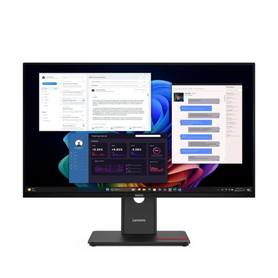 Obrázek LENOVO LCD T27UD- 40 - 27", IPS, 16: 9, 3840 x 2160, 60 Hz, 350cd/ m2, 1500: 1, 4 ms(GtG), HDMI, DP, USB Hub, USB- C…