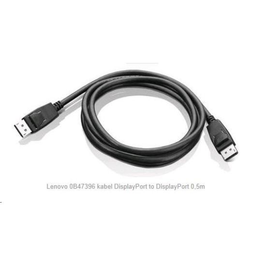 Obrázek LENOVO adaptér DisplayPort to DisplayPort - přenos signálu přes DP na DP, 0.5metru
