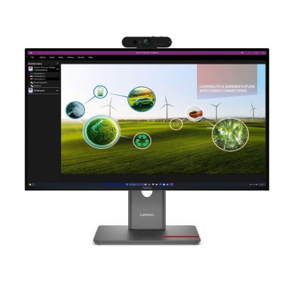 Obrázek LENOVO LCD P27Q- 40 + MC60 - 27", IPS, matný, 16: 9, 2560 x 1440, 178/ 178, 4 ms, 350cd/ m2, 1500: 1, HDMI, DP, USB- C…