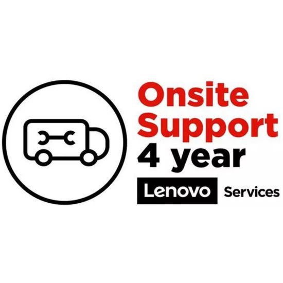 Obrázek LENOVO záruka pro ThinkCentre AiO elektronická - z délky 1 rok Carry- In >>> 4 roky On- Site