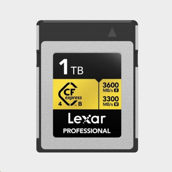 Obrázek Lexar CFexpress 4.0 Pro Gold R3600/ W3300 1 TB