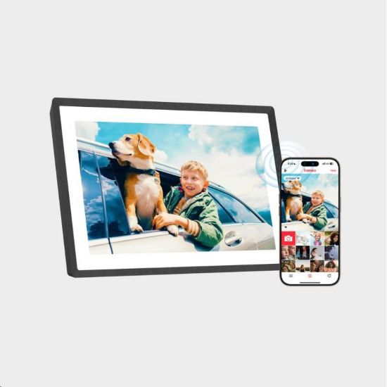 Obrázek Lexar I Pexar Digital Picture Frame I 10.1- inch (Black) expandable with 32 GB SD card or USB Flash