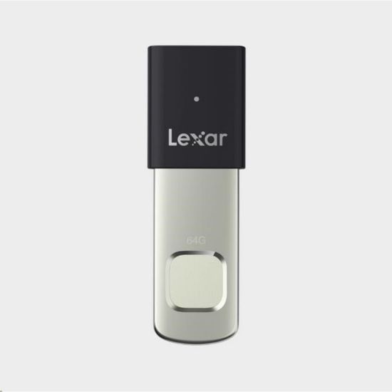 Obrázek Lexar JumpDrive Fingerprint F35pro USB 3.2 Gen1, up to R300/ W60, 64 GB