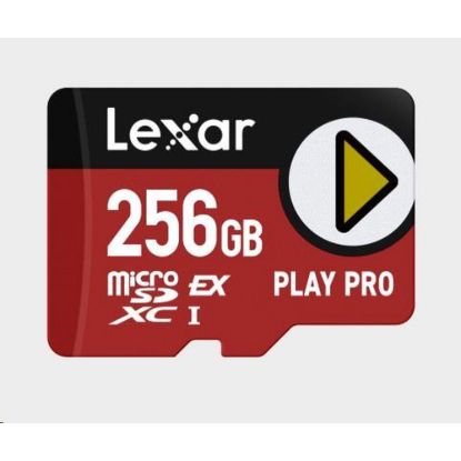 Obrázek Lexar microSD Express I PLAY Pro Express 7.1, R900/ W600 C10 U3 (UHS- I) 256 GB