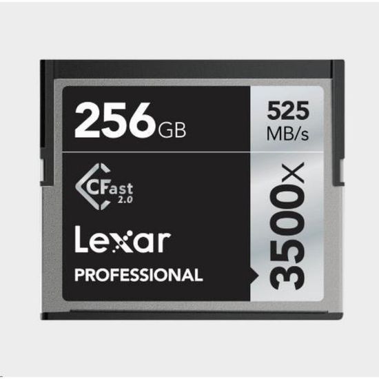 Obrázek Lexar Pro 3500X Cfast (VPG- 130) R525/ W445 256 GB