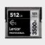 Obrázek Lexar Pro 3500X Cfast (VPG- 130) R525/ W445 512 GB