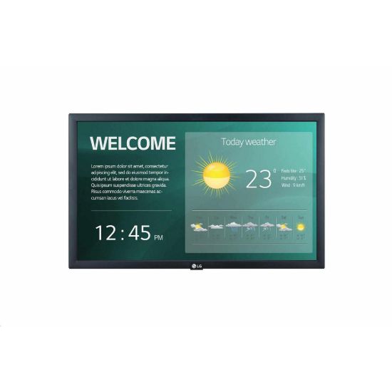 Obrázek LG 22" signage 22SM3G FHD, 250 nit, 16h, WebOS 4.0