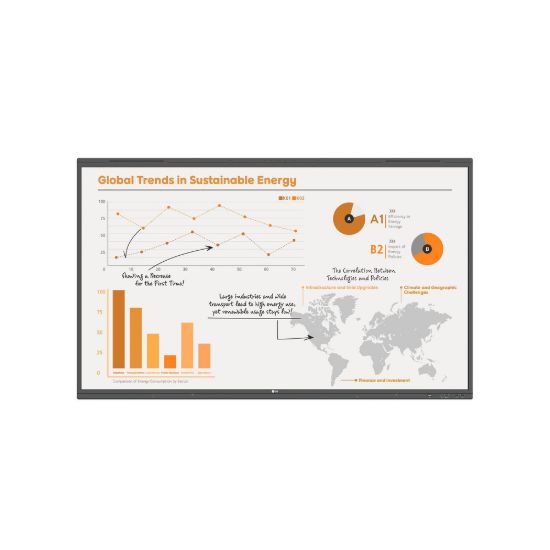 Obrázek LG 86" signage CreateBoard Pro 86TR3PN- B UHD, 16/ 7, Android 13