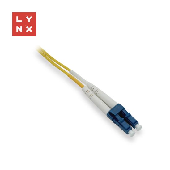 Obrázek LYNX duplexní patch kabel SM, OS2, LC/ LC, 9/ 125µm, 5m