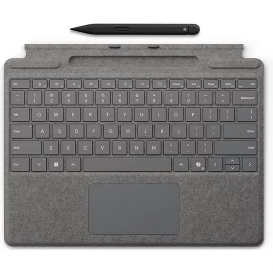 Obrázek Microsoft Surface Pro Keyboard + Slim Pen, Pen Storage, Copilot Button CZ, Platinum