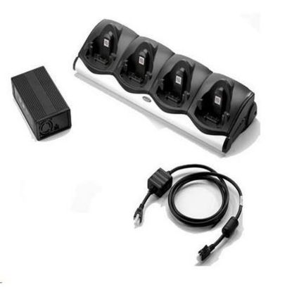 Obrázek Motorola nabíječka 4-slot pro MC90xx/MC91xx/92xx, nabíjecí kolíbka + síťový adaptér