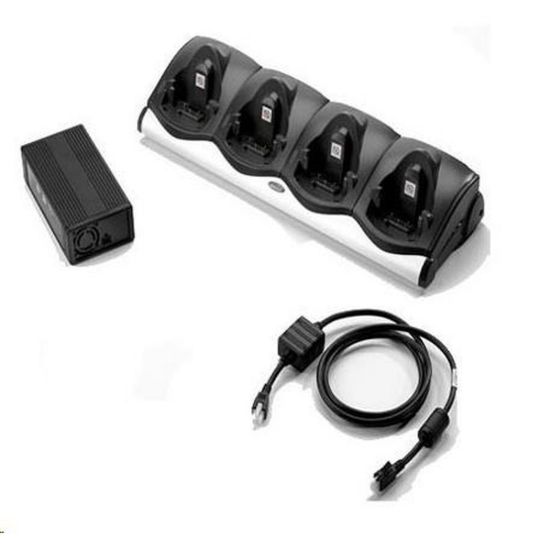 Obrázek Motorola nabíječka 4-slot pro MC90xx/MC91xx/92xx, nabíjecí kolíbka + síťový adaptér