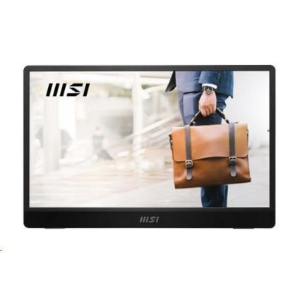 Obrázek MSI LCD PRO MP161 E2U, 15.6", IPS, FHD, 60 Hz, 4 ms, Black