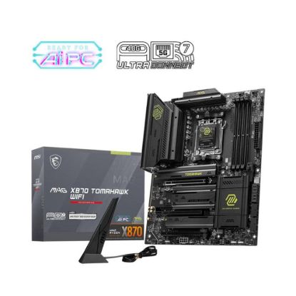 Obrázek MSI MB Sc AM5 MAG X870 TOMAHAWK WIFI, AMD X870, 4xDDR5, 1xHDMI, 2xUSB4, WI- FI