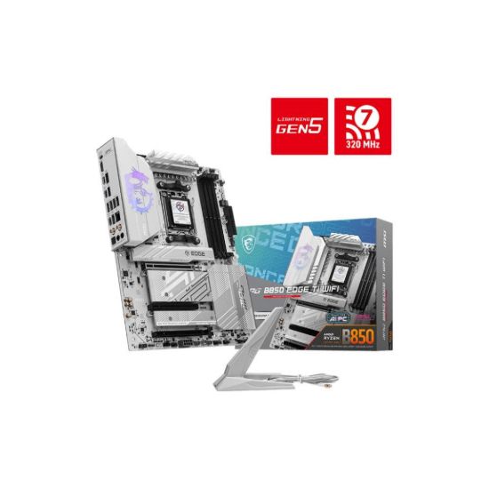 Obrázek MSI MB Sc AM5 MPG B850 EDGE TI WIFI, AMD B850, 4xDDR5, 1xHDMI, WiFi, ATX