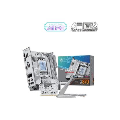 Obrázek MSI MB Sc AM5 MPG X870I EDGE TI EVO WIFI, AMD B870, 2xDDR5, WiFi, 1xHDMI, mini- ITX