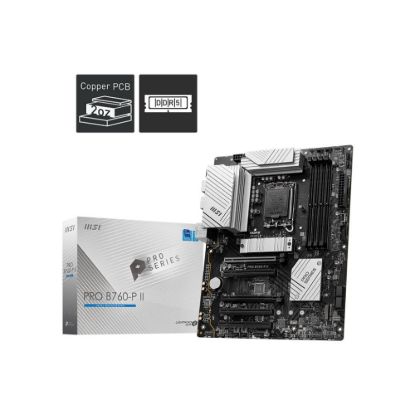 Obrázek MSI MB Sc LGA1700 PRO B760- P II, Intel B760, 4xDDR5, 1xDP, 1xHDMI
