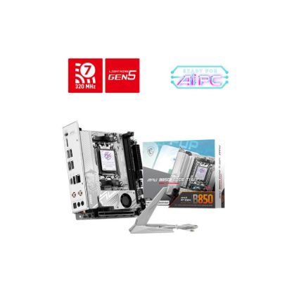 Obrázek MSI MB Sc MPG B850I EDGE TI WIFI, AMD B850, 2xDDR5, 1xHDMI, WiFi, ATX