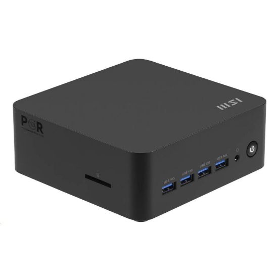 Obrázek MSI PC Cubi Z AI 8M- 008BEU, R5 8645HS, N/ A, N/ A SSD, N/ A, No OS, Black