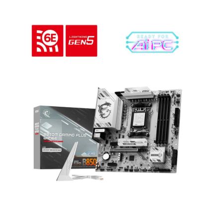 Obrázek MSI MB Sc B850M GAMING PLUS WIFI6E, AMD B850, 4xDDR5, 1xHDMI, 1xDP, WiFi, mATX