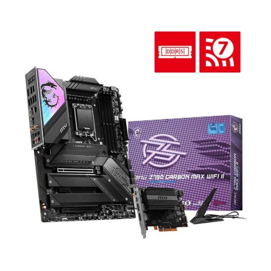 Obrázek MSI MB Sc LGA1700 MPG Z790 CARBON MAX WIFI II, Intel Z790, 4xDDR5, 1xHDMI, WI- FI