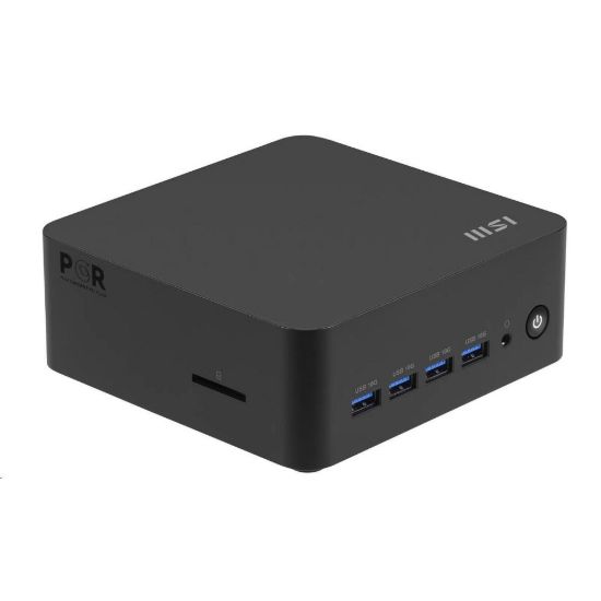 Obrázek MSI PC Cubi Z AI 8M- 004BEU, R9 8945HS, N/ A, N/ A SSD, N/ A, No OS, Black