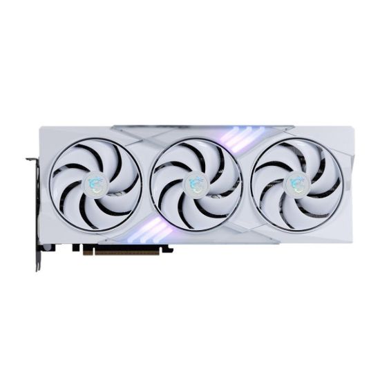 Obrázek MSI VGA NVIDIA GeForce RTX 5080 16G GAMING TRIO OC WHITE, RTX 5080, 16 GB GDDR7, 3xDP, 1xHDMI